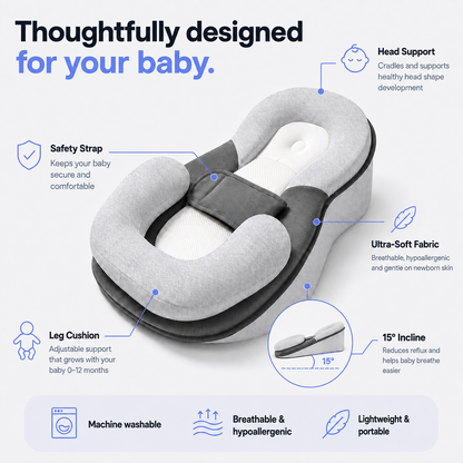 Snugli Nest™ — For Reflux, Colic & Better Sleep
